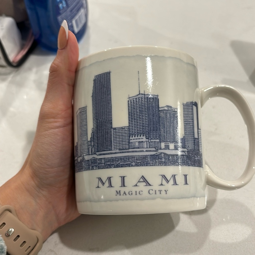 vintage Starbucks city of Miami mug